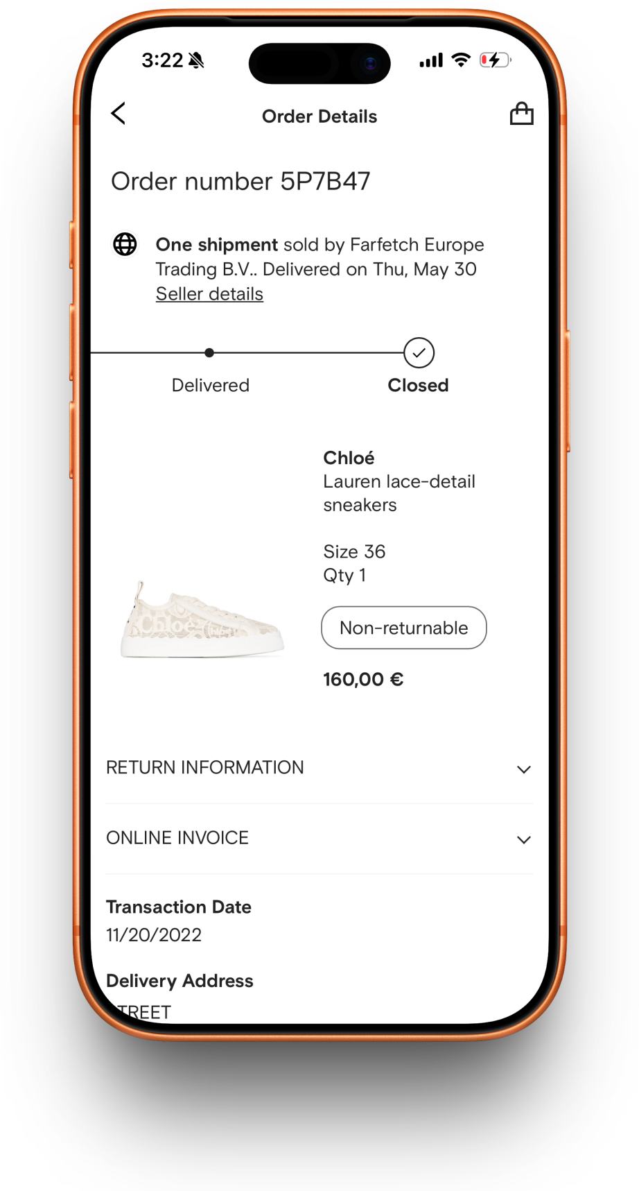 Farfetch emulator preview